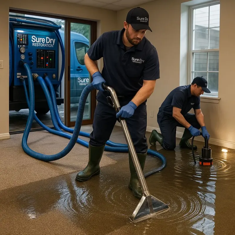 Water Extraction and Removal process in Albany, MO